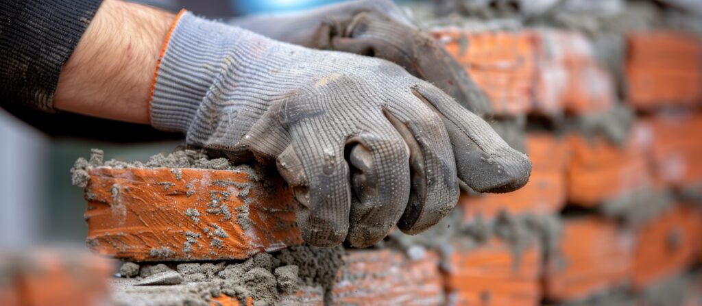 Zidanje nosivih i pregradnih zidova na stambenom objektu